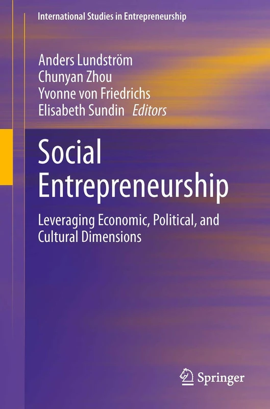 Springer Social Entrepreneurship - International Studies Vol 29
