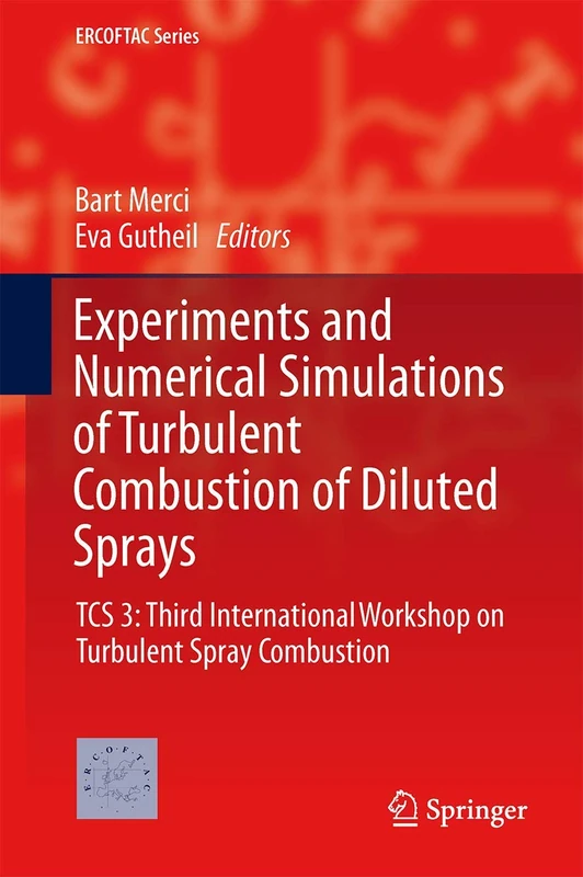 Experiments and Numerical Simulations of Turbulent Combustion of Diluted Sprays: TCS 3: Third International Workshop on Turbulent Spray Combustion: 19 (ERCOFTAC Series, 19)