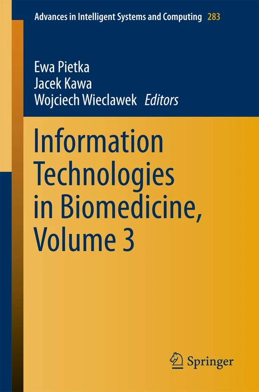 Springer Information Technologies in Biomedicine, Vol 3 (283)