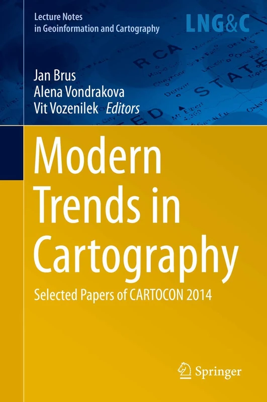 Springer Modern Trends in Cartography - CARTOCON 2014 Papers