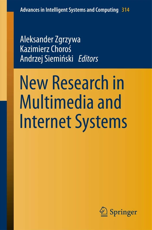 Springer New Research in Multimedia and Internet Systems 314
