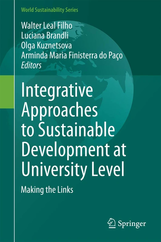 Springer - Integrative Approaches to Sustainable Development