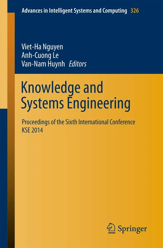 Springer Knowledge and Systems Engineering KSE 2014 Proceedings
