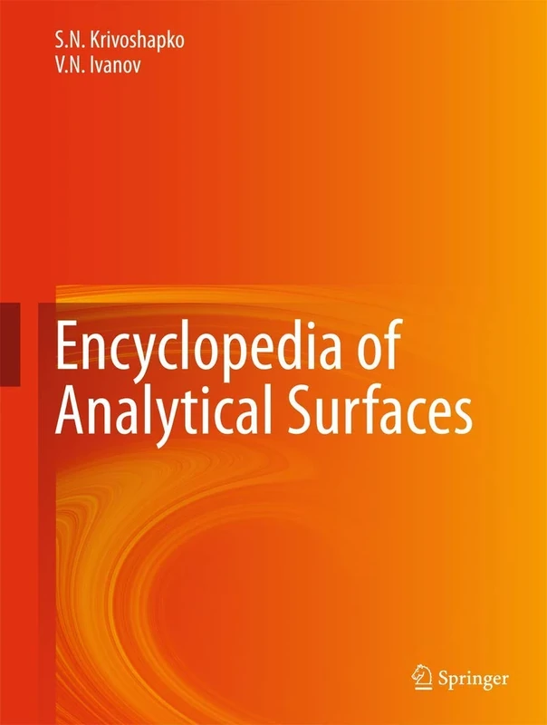 Encyclopedia of Analytical Surfaces - Image 1