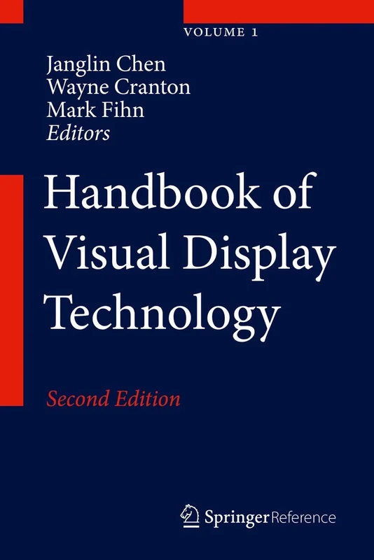 Handbook of Visual Display Technology(a set of Volume 1 to 4 )