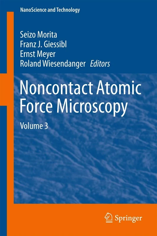 Noncontact Atomic Force Microscopy: Volume 3 (NanoScience and Technology)