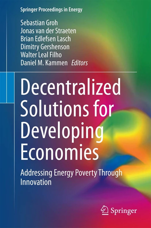 Decentralized Solutions for Developing Economies: Addressing Energy Poverty Through Innovation (Springer Proceedings in Energy)