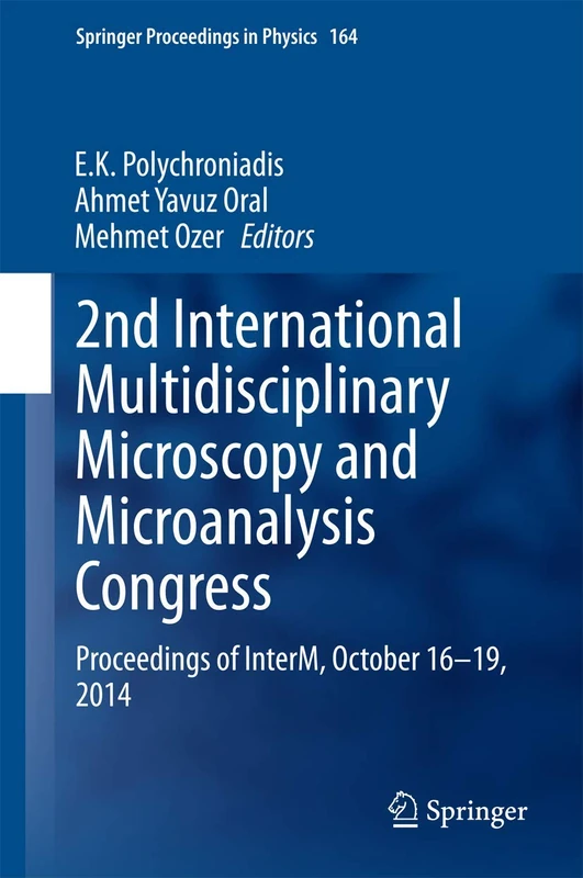 Springer InterM 2014 Proceedings - Microscopy Congress Book - Image 1