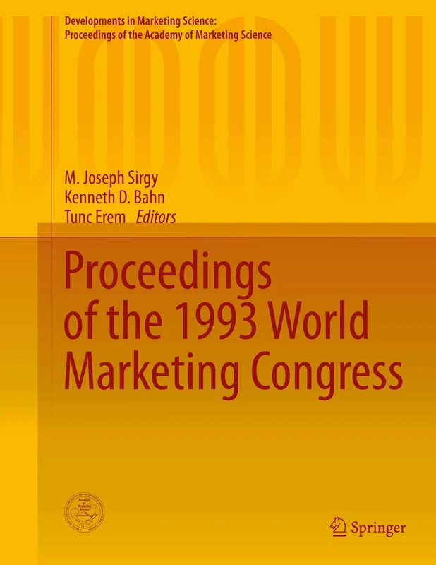 Springer - Proceedings of the 1993 World Marketing Congress
