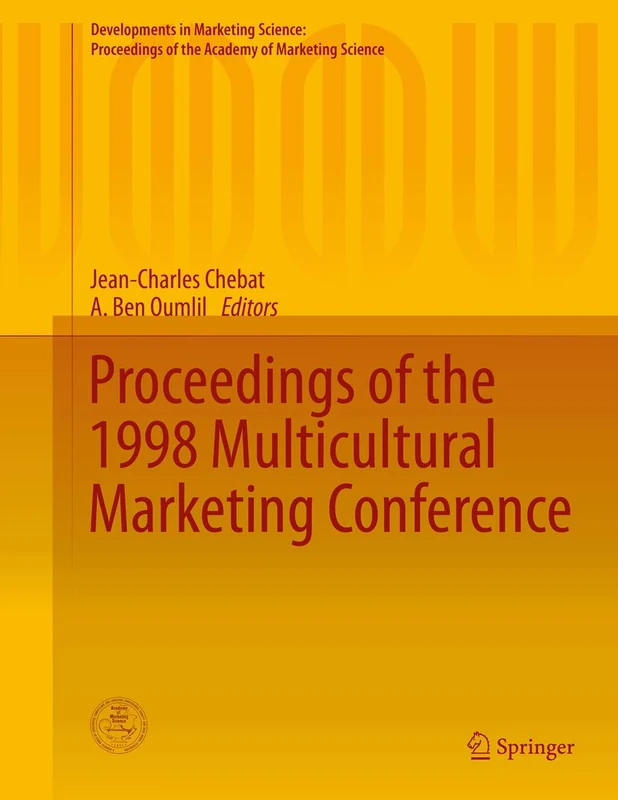 Springer - 1998 Multicultural Marketing Conference Proceedings