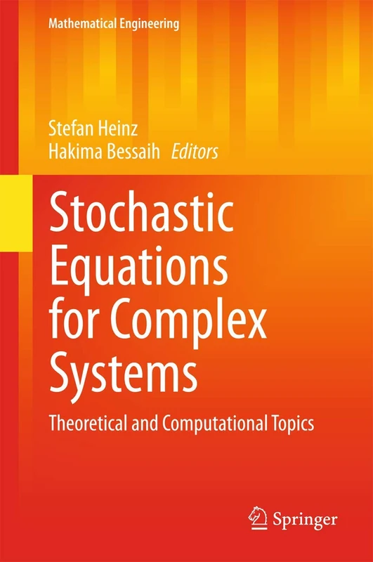 Stochastic Equations for Complex Systems: Theoretical and Computational Topics (Mathematical Engineering)