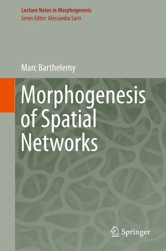 Springer - Morphogenesis of Spatial Networks Book - Image 1