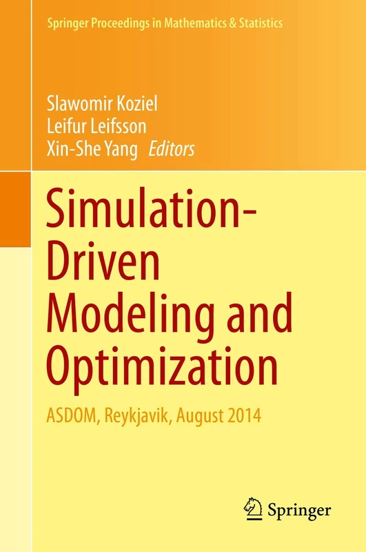 Springer Simulation-Driven Modeling and Optimization ASDOM