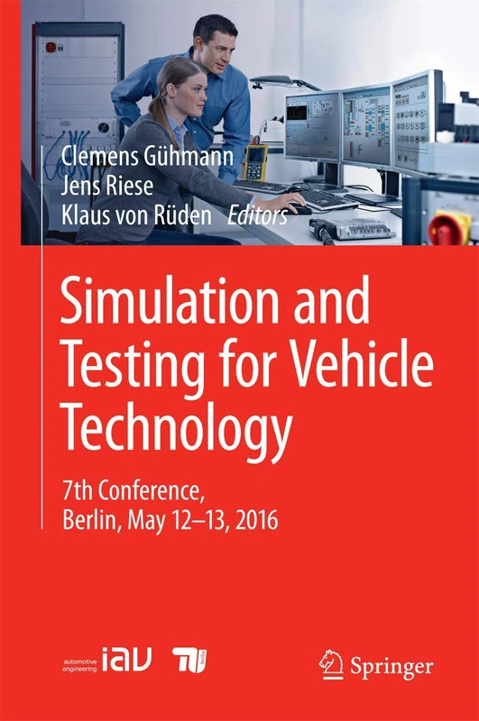 Simulation and Testing for Vehicle Technology: 7th Conference, Berlin, May 12-13, 2016