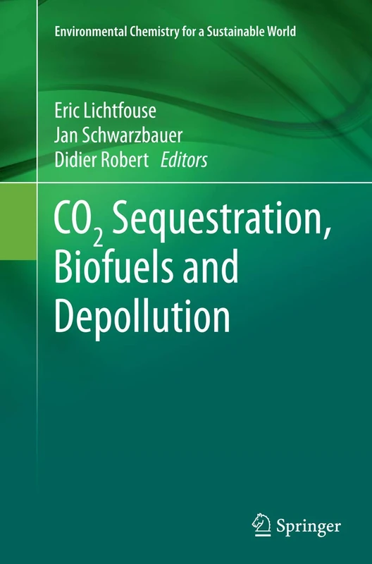 CO2 Sequestration, Biofuels and Depollution: 5 (Environmental Chemistry for a Sustainable World, 5)