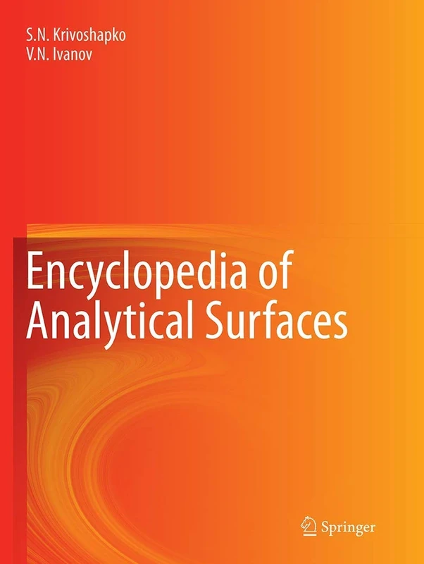 Encyclopedia of Analytical Surfaces - Image 1