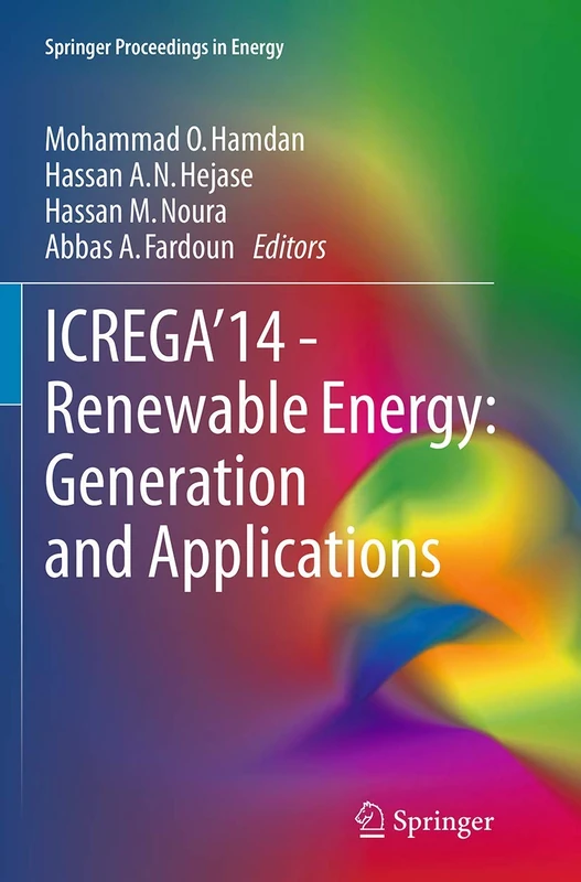 ICREGA’14 - Renewable Energy: Generation and Applications (Springer Proceedings in Energy)