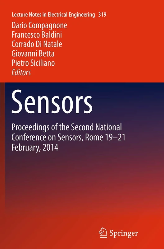 Springer Sensors Proceedings - National Conference Rome 2014