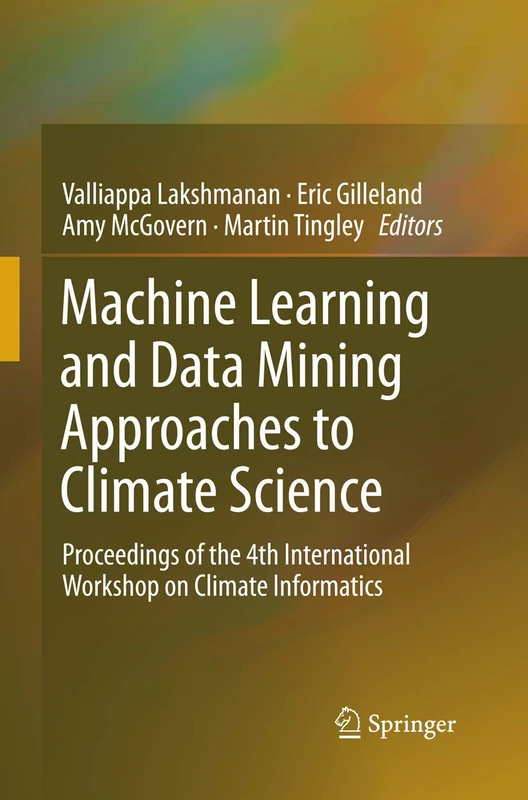 Springer Machine Learning and Data Mining for Climate Science