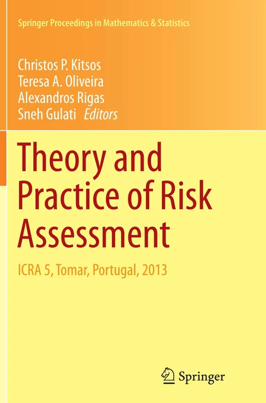 Theory and Practice of Risk Assessment: ICRA 5, Tomar, Portugal, 2013: 136 (Springer Proceedings in Mathematics & Statistics, 136)