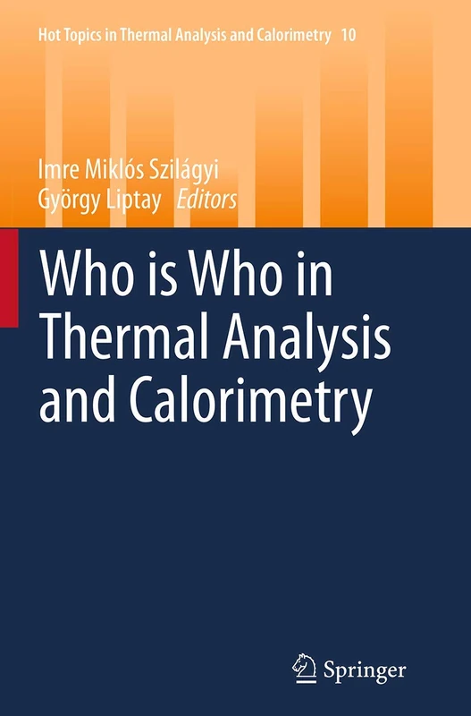 Who is Who in Thermal Analysis and Calorimetry: 10