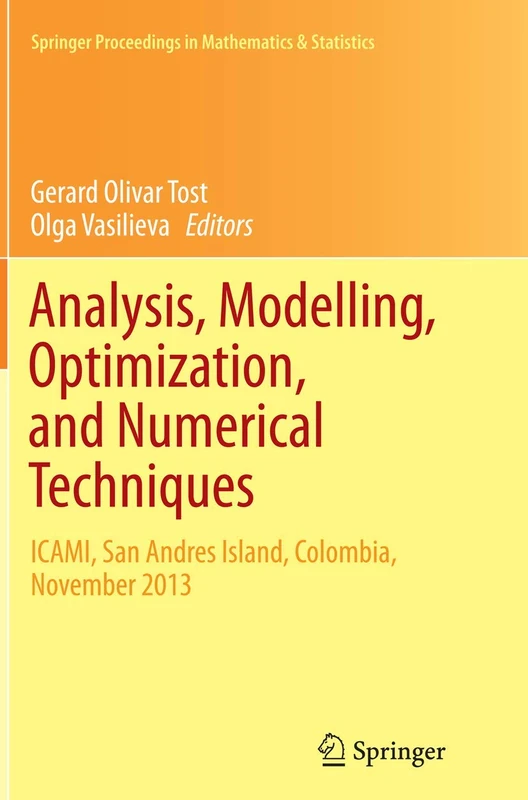 Analysis, Modelling, Optimization, and Numerical Techniques: ICAMI, San Andres Island, Colombia, November 2013: 121 (Springer Proceedings in Mathematics & Statistics)