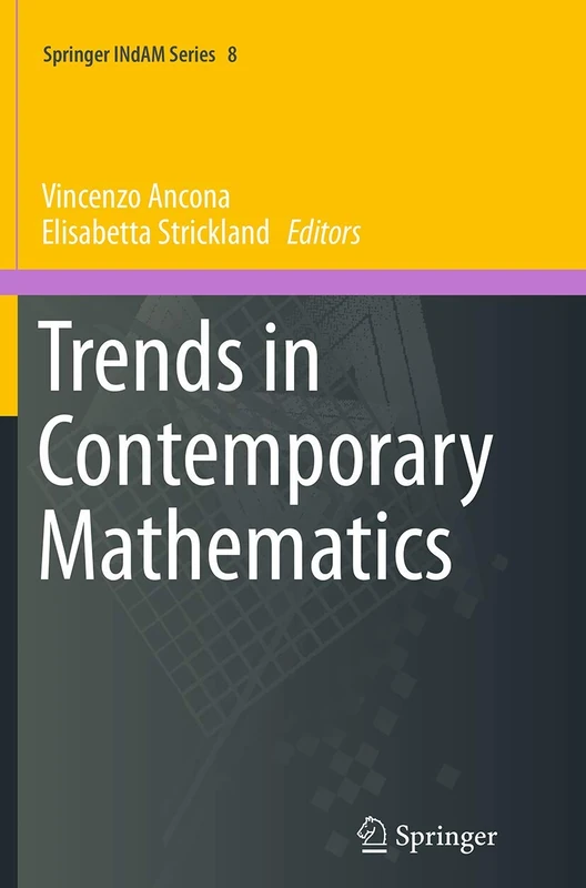 Trends in Contemporary Mathematics: 8 (Springer INdAM Series, 8)