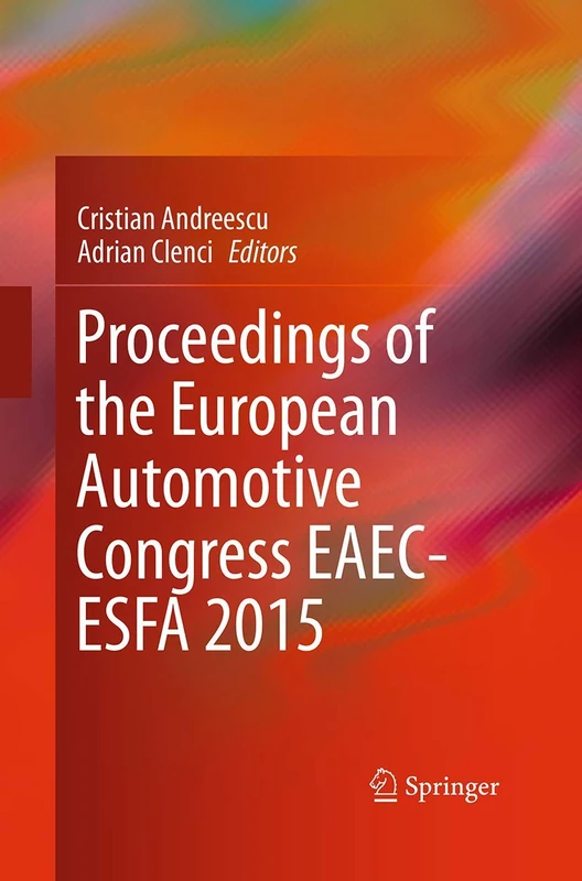 Proceedings of the European Automotive Congress EAEC-ESFA 2015