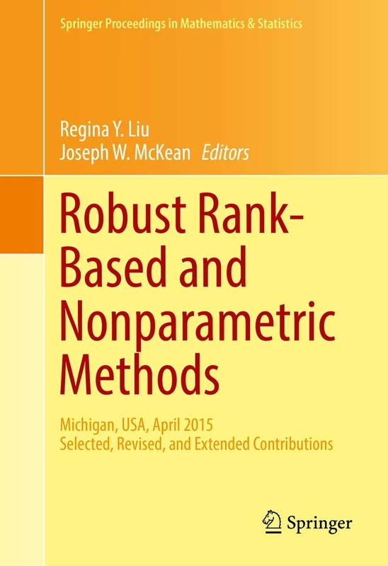 Springer Robust Rank-Based and Nonparametric Methods Book