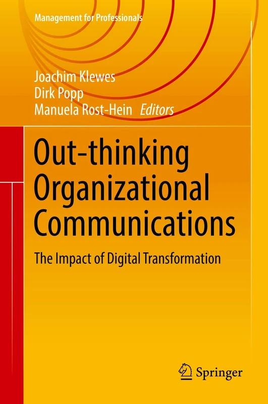 Springer - Out-thinking Organizational Communications Book