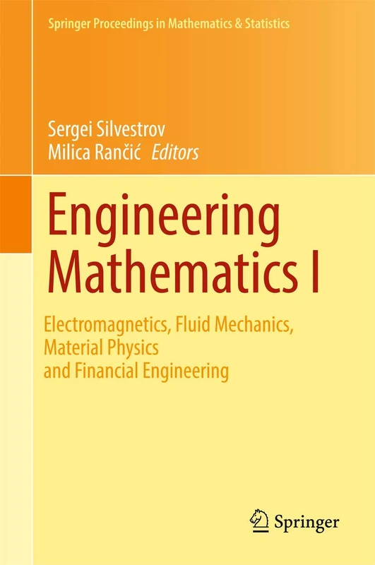 Engineering Mathematics I: Electromagnetics, Fluid Mechanics, Material Physics and Financial Engineering: 178 (Springer Proceedings in Mathematics & Statistics, 178) - Image 1