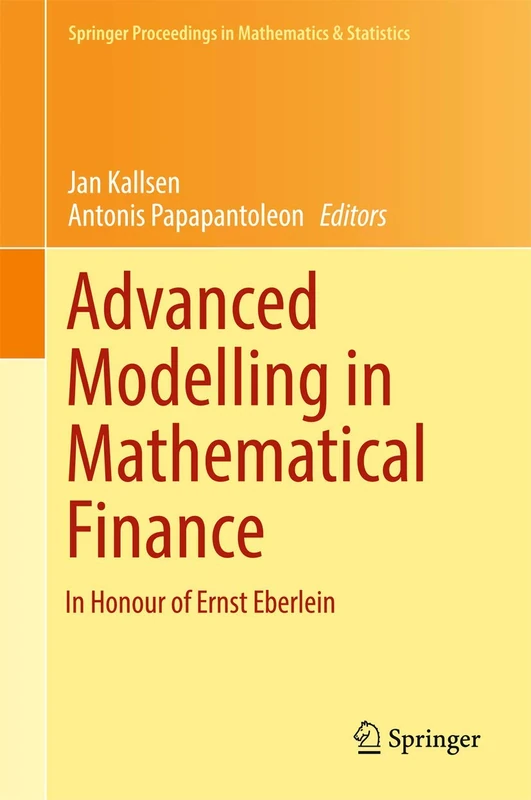 Springer Advanced Modelling in Mathematical Finance - Vol 189