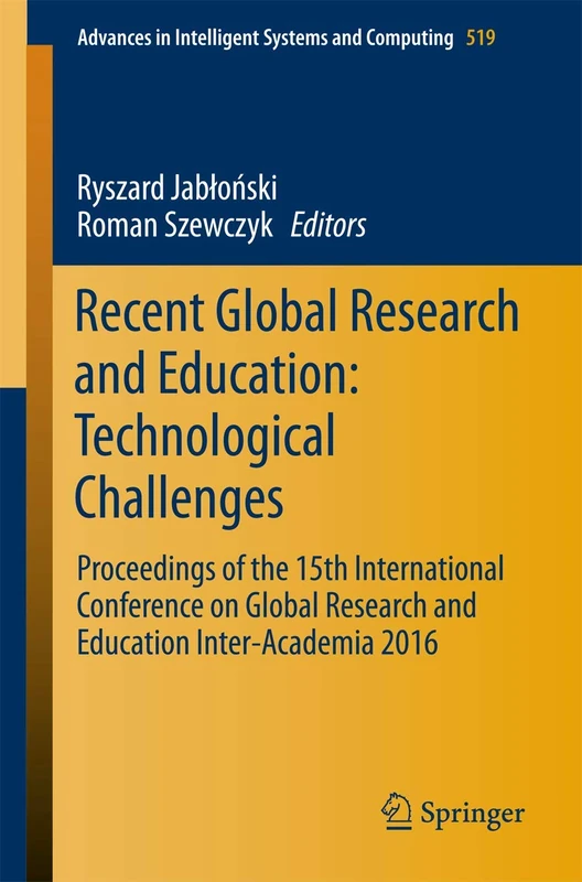 Springer Global Research and Education - Intelligent Systems