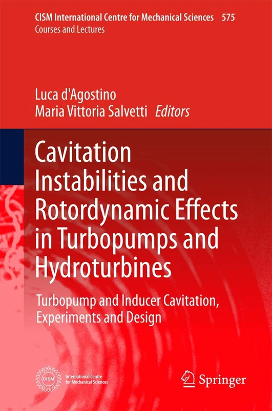 Springer Cavitation Instabilities in Turbopumps and Hydroturbines