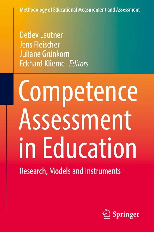 Springer - Competence Assessment in Education Book