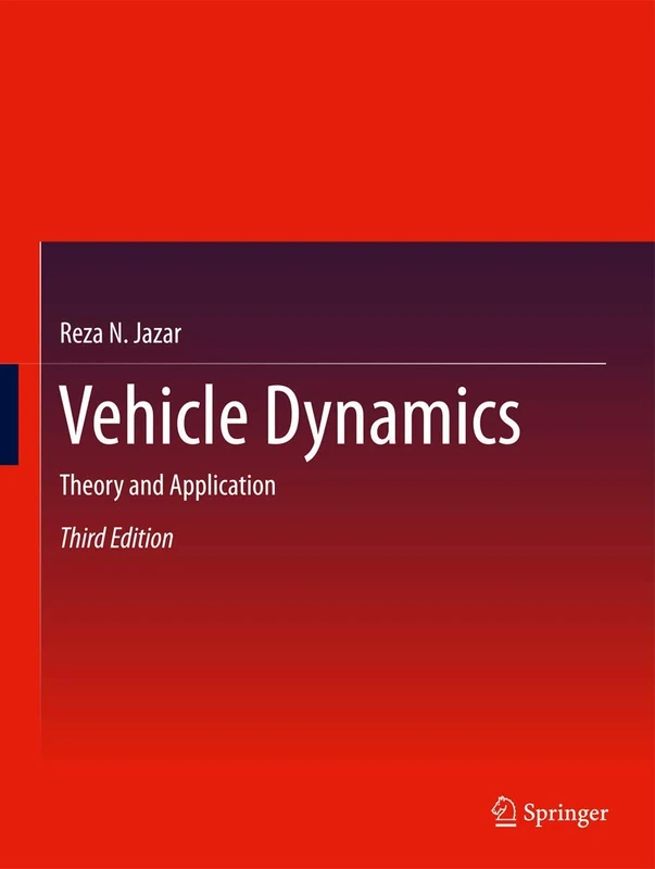 Springer Vehicle Dynamics: Theory and Application Textbook