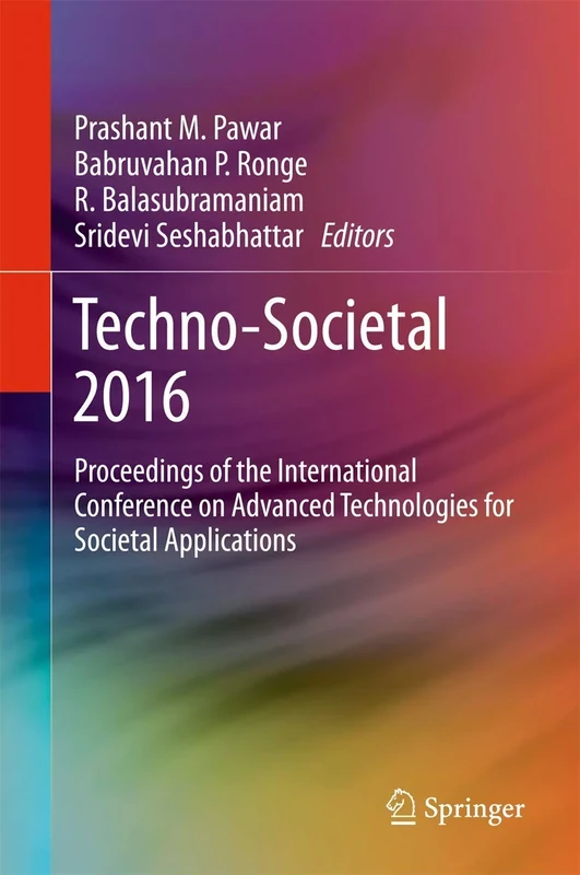 Techno-Societal 2016: Proceedings of the International Conference on Advanced Technologies for Societal Applications - Image 1