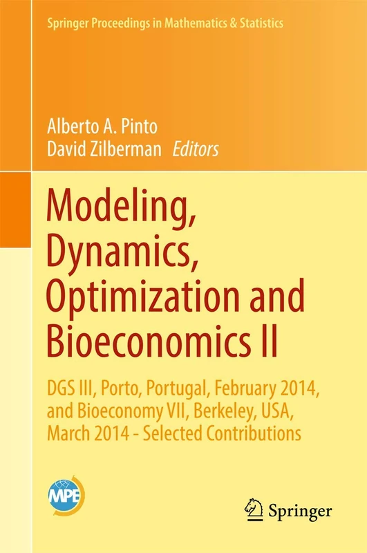 Springer Modeling, Dynamics, Optimization and Bioeconomics II