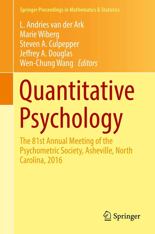 Springer Quantitative Psychology - 81st Psychometric Society