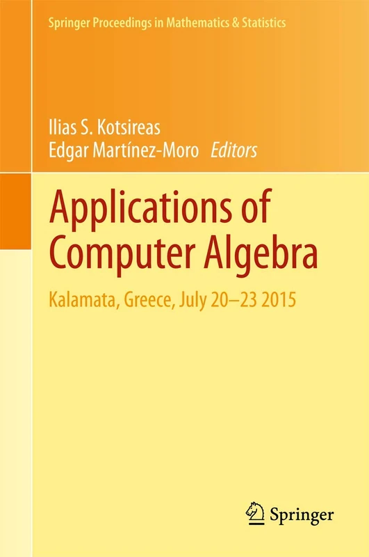 Springer Applications of Computer Algebra - Math Statistics 198