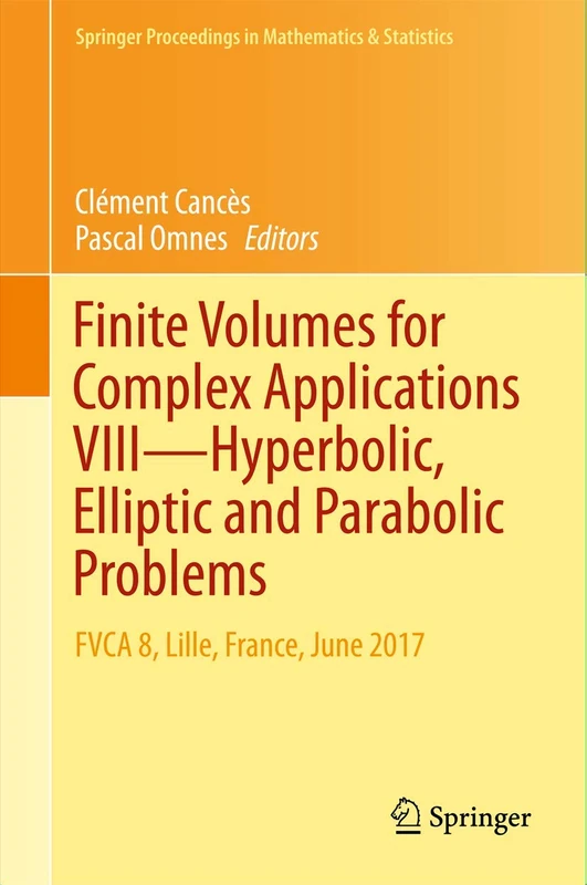 Finite Volumes for Complex Applications VIII - Hyperbolic, Elliptic and Parabolic Problems: FVCA 8, Lille, France, June 2017: 200 (Springer Proceedings in Mathematics & Statistics, 200)