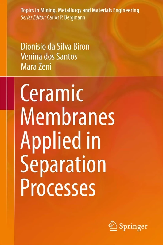 Ceramic Membranes Applied in Separation Processes (Topics in Mining, Metallurgy and Materials Engineering)