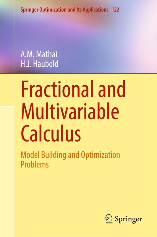 Fractional and Multivariable Calculus: Model Building and Optimization Problems: 122 (Springer Optimization and Its Applications, 122)