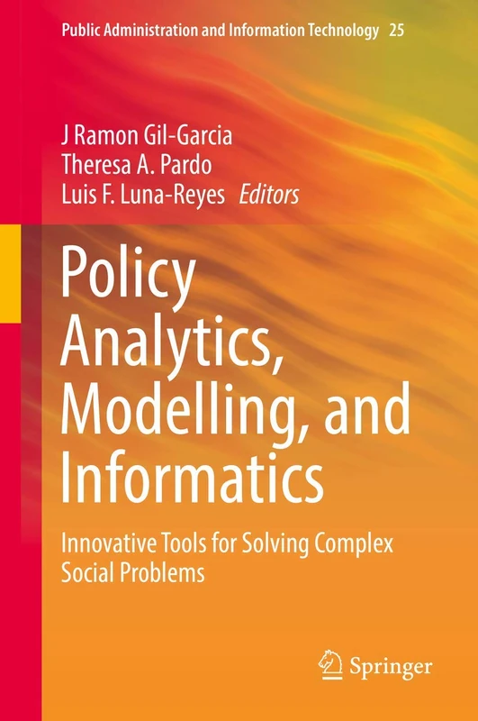 Springer Policy Analytics, Modelling, and Informatics Book