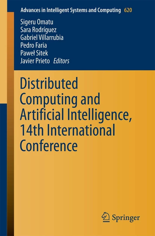 Springer Distributed Computing and AI - DCAI 2017 Book