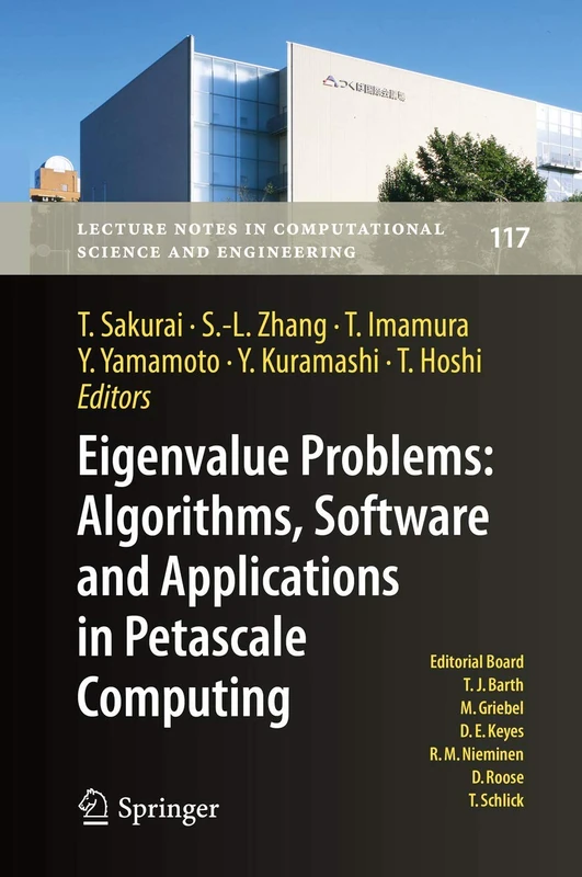Springer Eigenvalue Problems: Algorithms and Petascale Computing