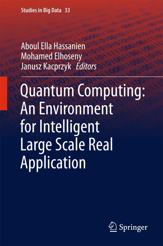 Springer Quantum Computing: Large Scale Real Application Book