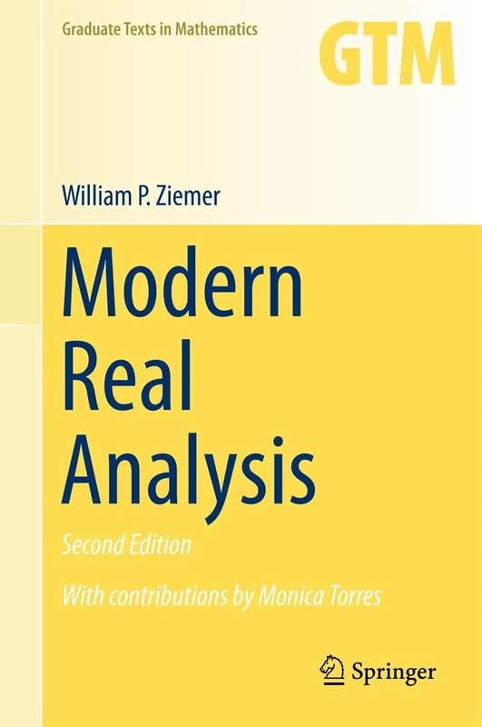 Springer Modern Real Analysis - Graduate Texts in Mathematics 278