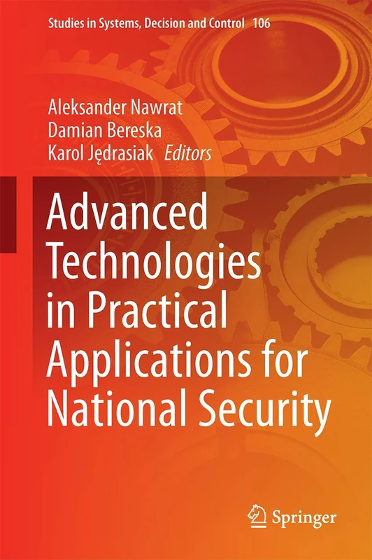 Springer Advanced Technologies for National Security - Vol 106