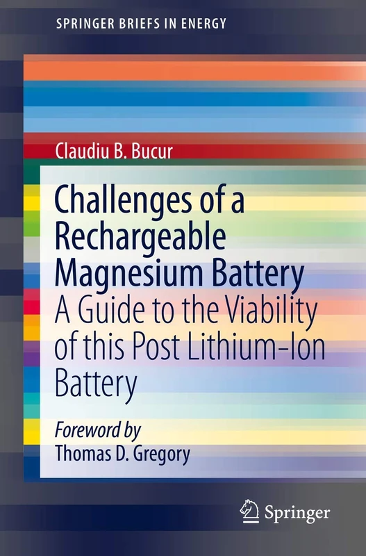 Challenges of a Rechargeable Magnesium Battery: A Guide to the Viability of this Post Lithium-Ion Battery (SpringerBriefs in Energy) - Image 1